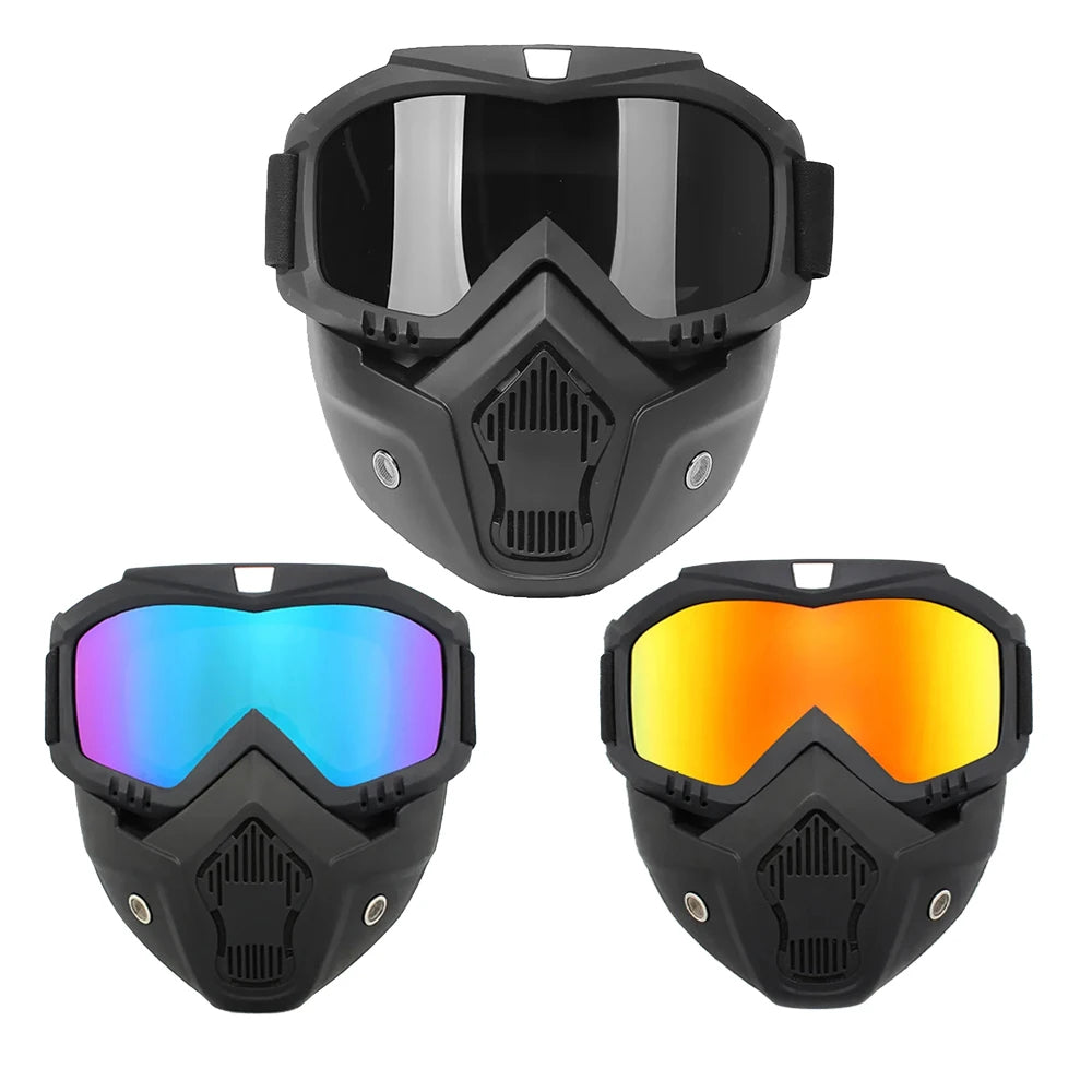 Windproof Mask Goggle HD Motorcycle winter Outdoor Sport Glasses Eyewear Riding Motocross