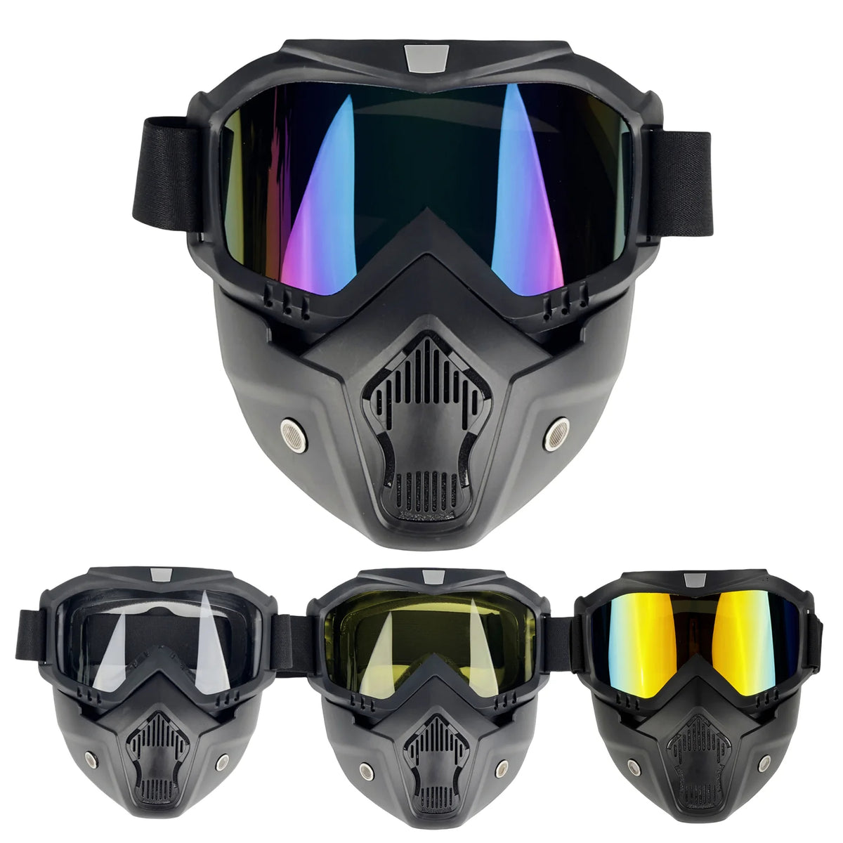 Windproof Mask Goggle HD Motorcycle winter Outdoor Sport Glasses Eyewear Riding Motocross