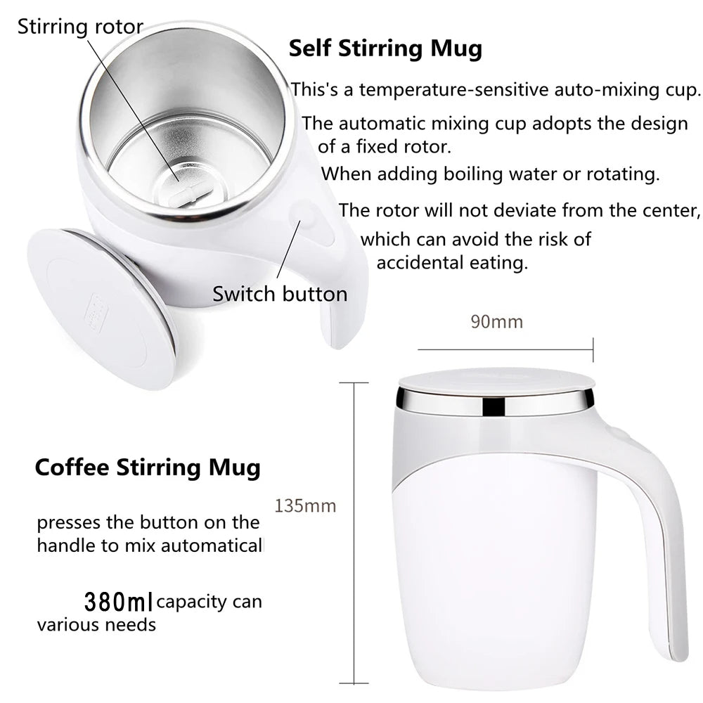 Coffee Stirring Cup Fully Automatic Stirring Cup Magnetic Rotation