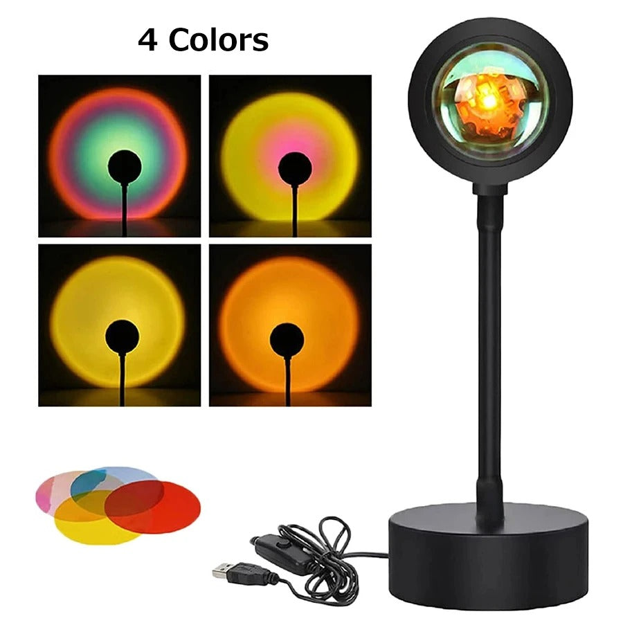 Sunset Projector Lamp Bluetooth Night Light